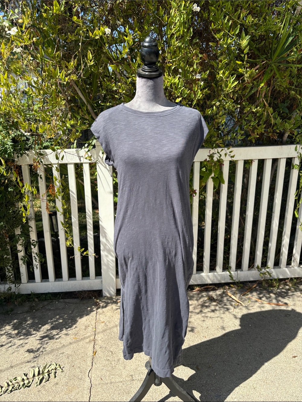 Sleeveless Maxi Dress in Dark Navy